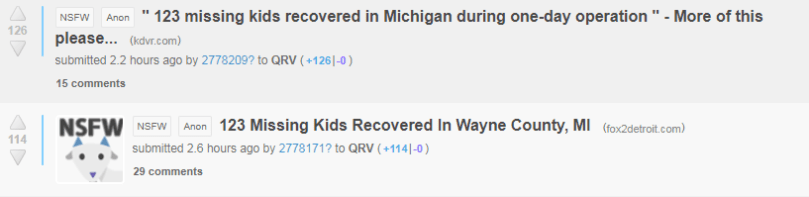 voat missing kids
